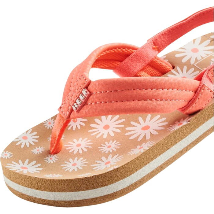 2024 Reef Kleinkind Kleine Ahi Flip Flops / Sandalen CJ2840 - Daisy